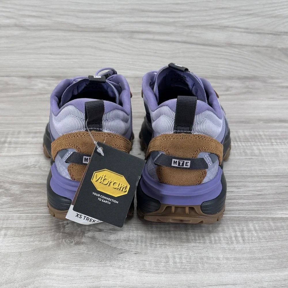 Vans Crosspath XC MTE Vibram Hiking Shoes Purple Brown VN000D5VTUD Womens Sz 8.5 - Picture 4 of 9